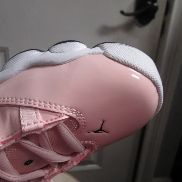 new NIKE AIR JORDAN Rings Atmosphere Pink Basketball shoes Sz 4Y